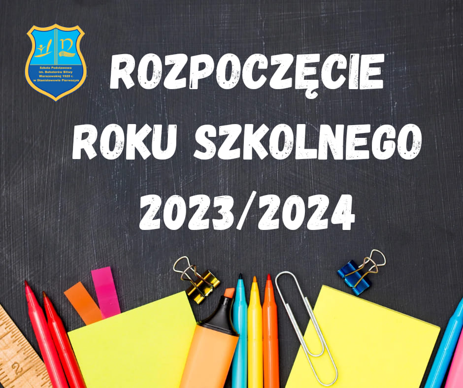 Ikona do artykułu: Rozpoczęcie roku szkolnego 2023/2024